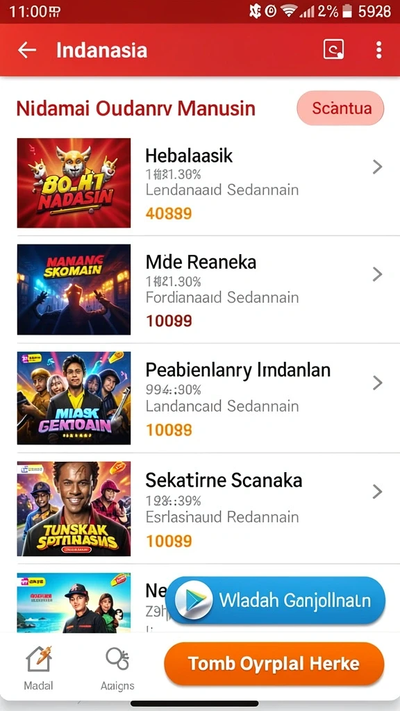 Screenshot qqstar nomor 1