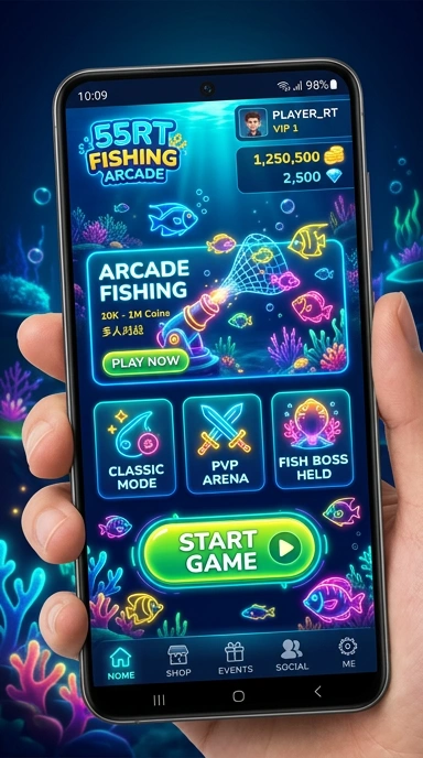 Pratinjau antarmuka 55rt — aplikasi APK resmi Android v1.7.7